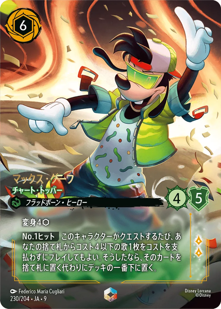 マックス・グーフ チャート・トッパー [JA9]E商品画像