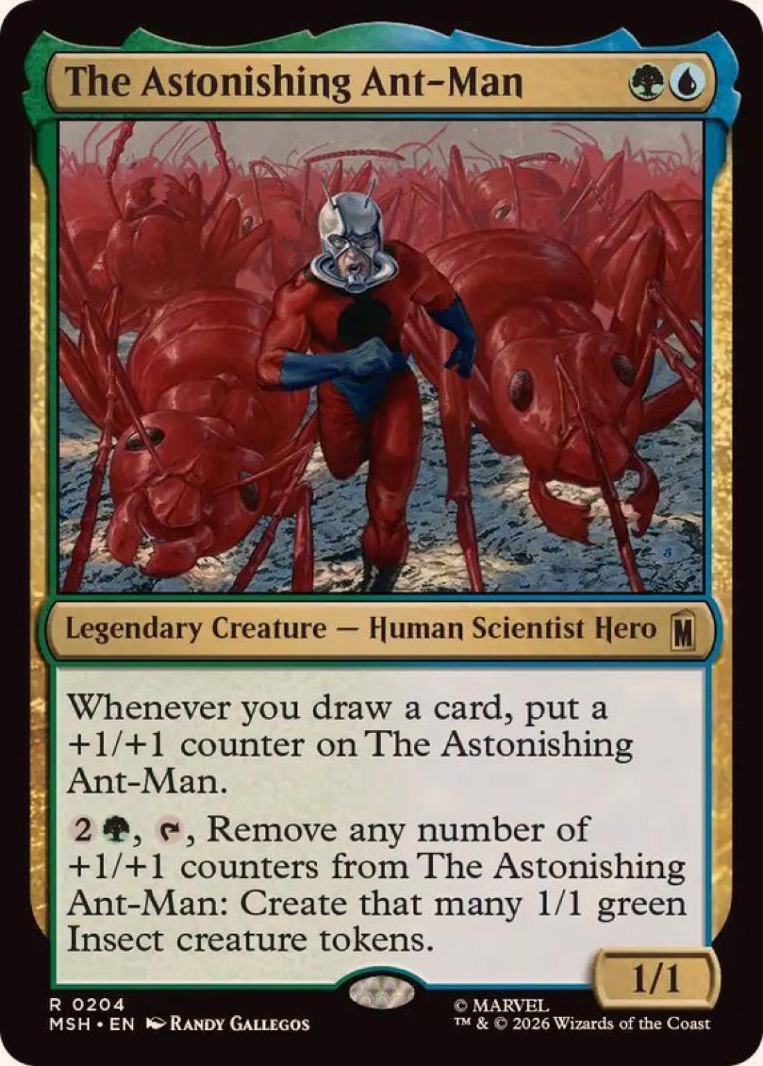 アストニッシング・アントマン/The Astonishing Ant-Man [MSH] 緑青R商品画像