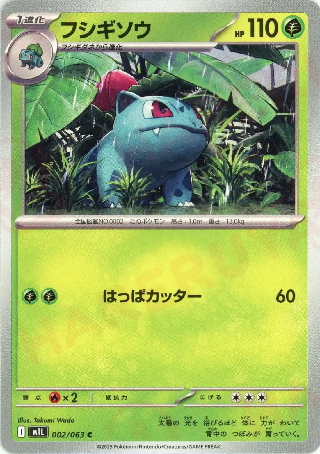 ACE☆フシギソウ{草}〈002/063〉[M1L]商品画像