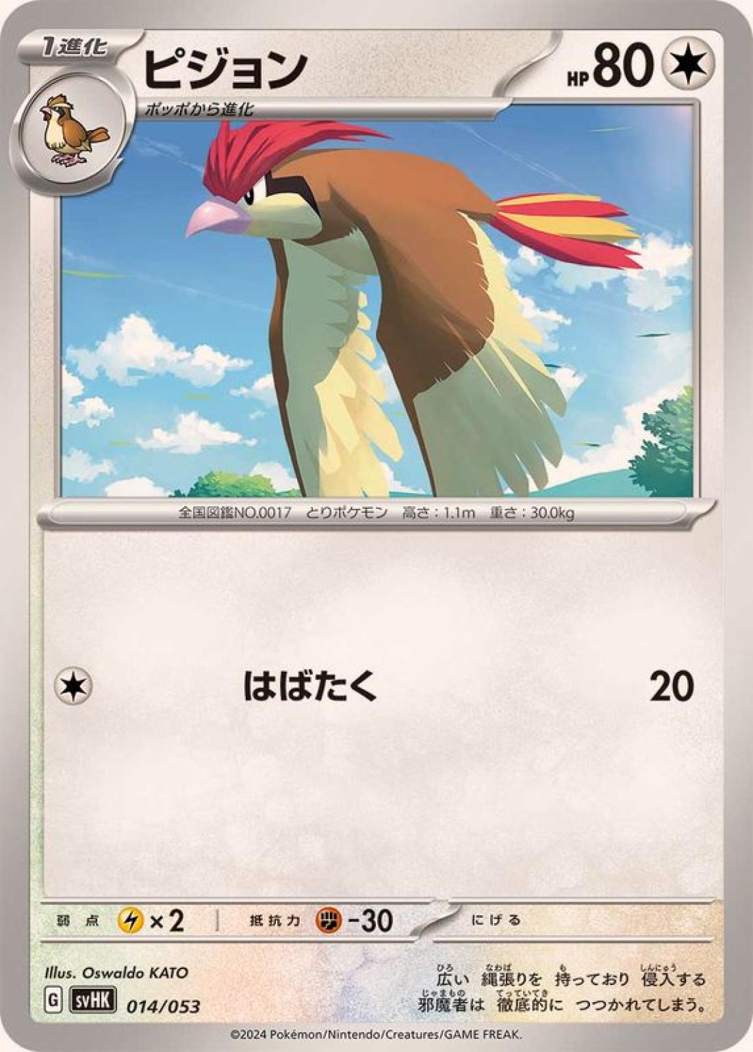SS◇ピジョン{無}〈014/53〉[SVHK]商品画像